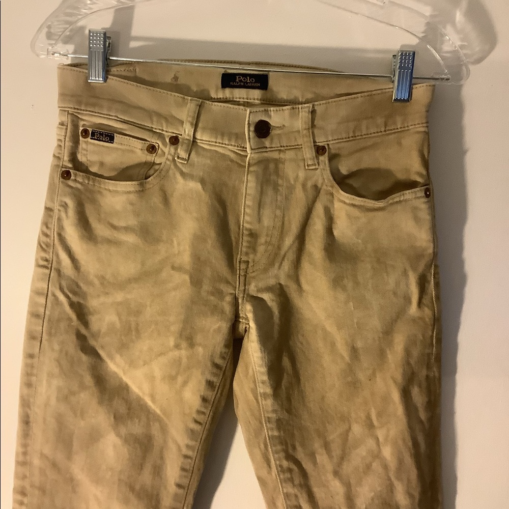 New Polo Ralph Lauren Tompkins Skinny Crop Jeans 26
